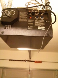 Black wires go from relay to the same terminals used by the wall switch.